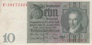 10 Mark 1929
